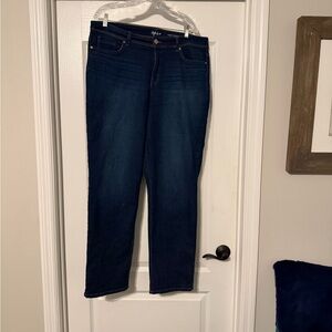 Style & Co. Dark Blue Straight Leg Jeans